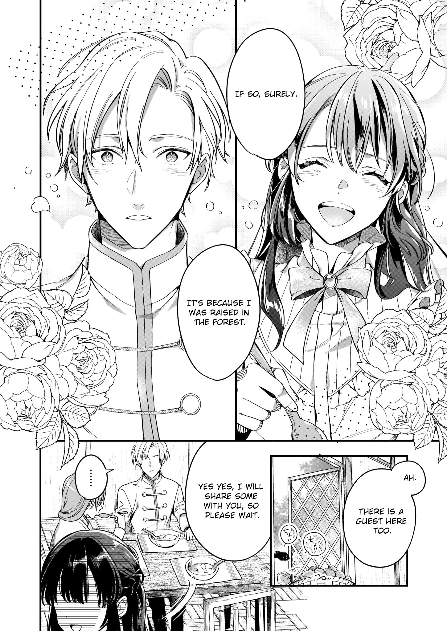 The Exiled Former Lady Loved by a Prince She Found in the Forest, Awakening as a Saint. Chapter 3 Page 28